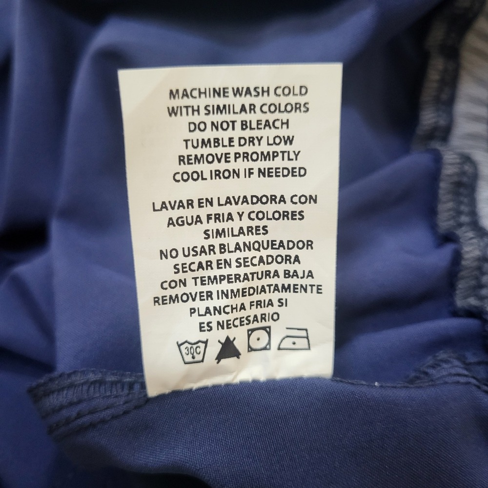 Scrubstar Premium Performance Navy Blue Scrub Pants 3XL Straight Leg WM04B121A - Picture 5 of 11